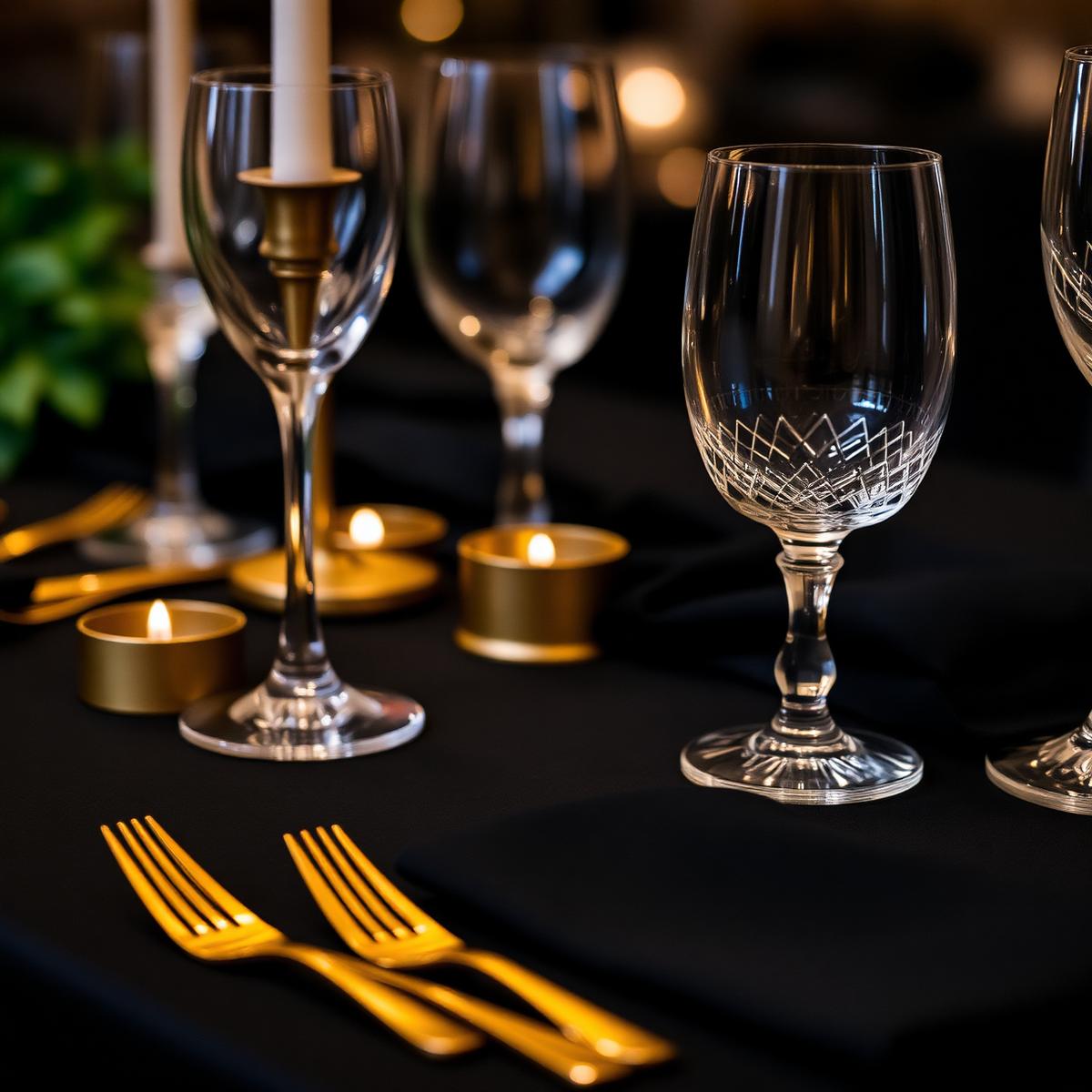 Table styling · Private dinner